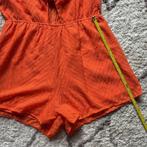 ✨Orange Romper✨ - Picture 8 of 9